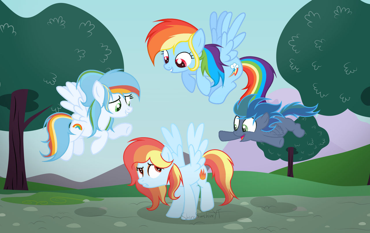 Mlp Fast |MLP:NG|Why You All Flying Fast More Than Me?| by ShiroSunshineYT on ...