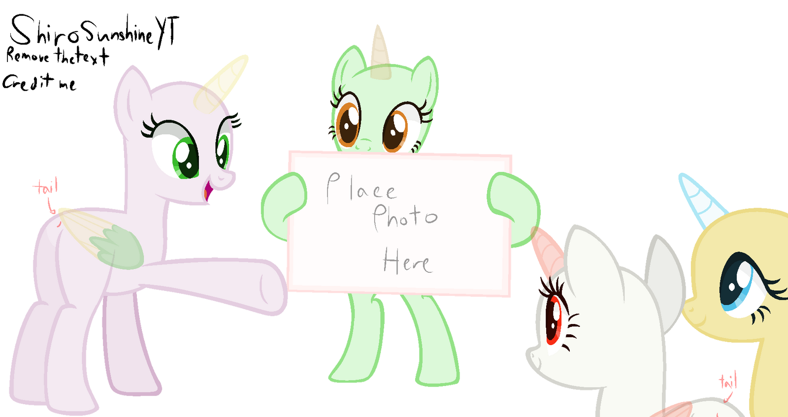 Mlp Base Color Guide 9 MLP Base 9 : I Love This Poster by ShiroSunshineYT on DeviantArt