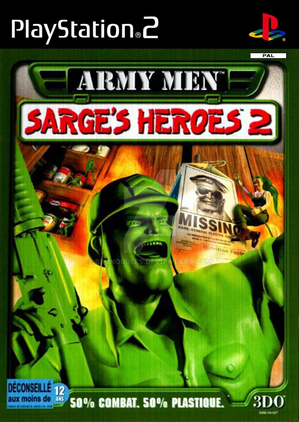 Army Men Sarge's Heroes 2 PAL