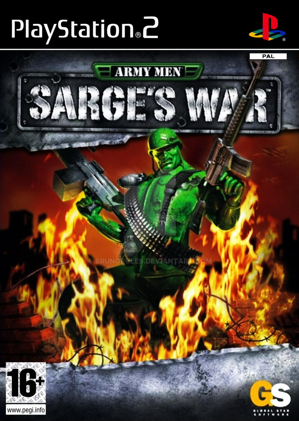 Army Men Sarge's War PAL