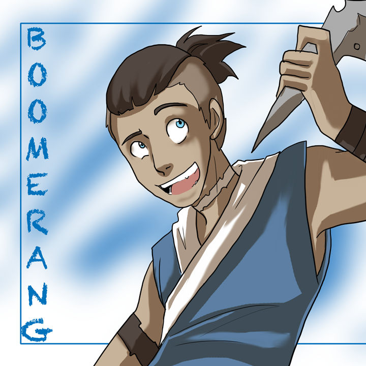 Sokka the boomerang guy by taste-of-teal on DeviantArt