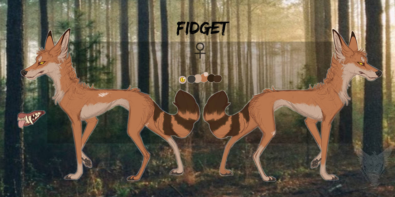 Deviantart Fidget Fidget ref 2017 by NoteS28 on DeviantArt