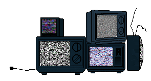 {GIF} Static TVs