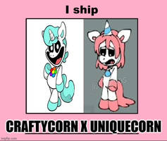 I Ship Craftycorn And Uniquecorn
