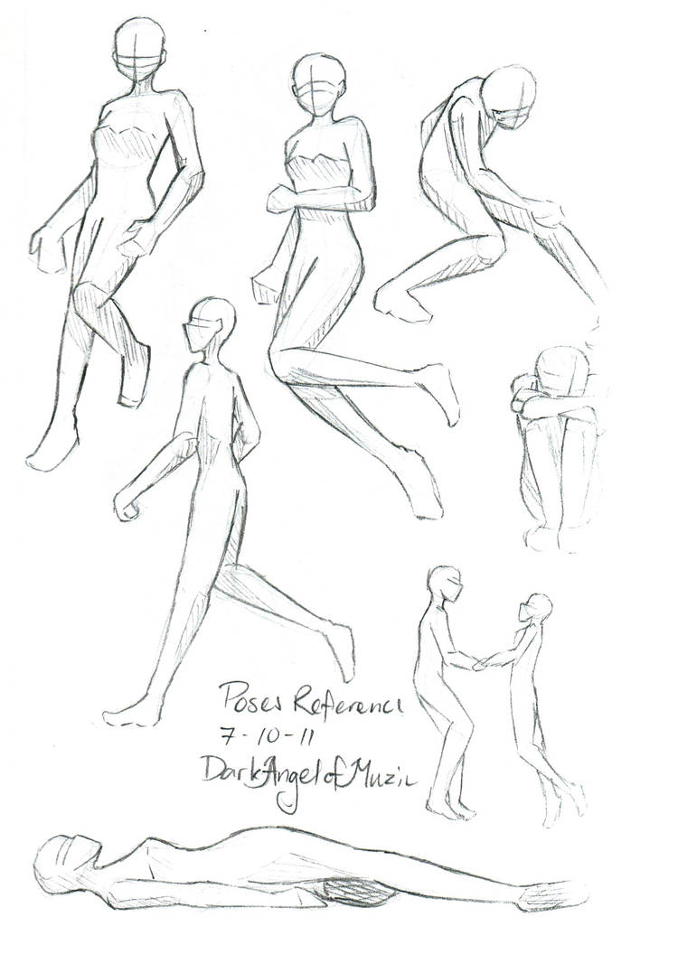 Pcat Poses Reference Poses reference by DarkAngelOfMuzic on DeviantArt