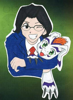 Digimon - Jou Kido and Gomamon