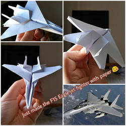 CVRraptor '' Origami : F15 Eagle Fighter ''