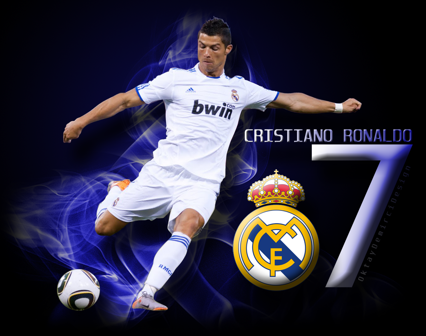 Cristiano Ronaldo Wallpaper by OktayDemirciDesign on DeviantArt