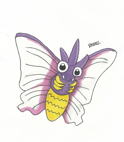 Kanto no. 049 Venomoth