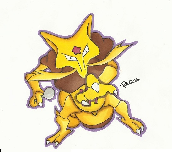 Kanto no. 064 Kadabra