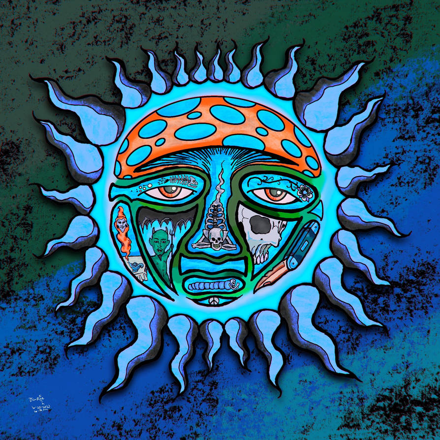 Sublime Sun Album Cover light blue by FroggyLegsJackson on DeviantArt