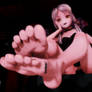 MMD Giantess - Hunt or Being Hunted?(Barefoot ver)