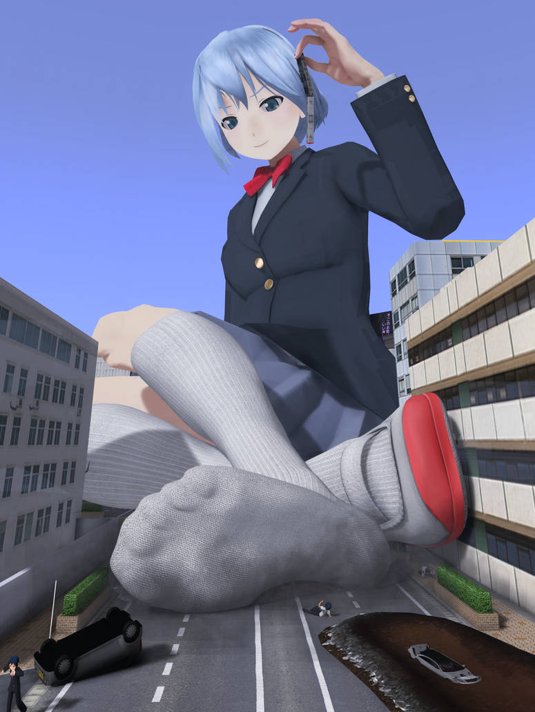 Acesces MMD Giantess - C-Ranked Girl City Rampage (Pt 2) by M87124 on DeviantArt