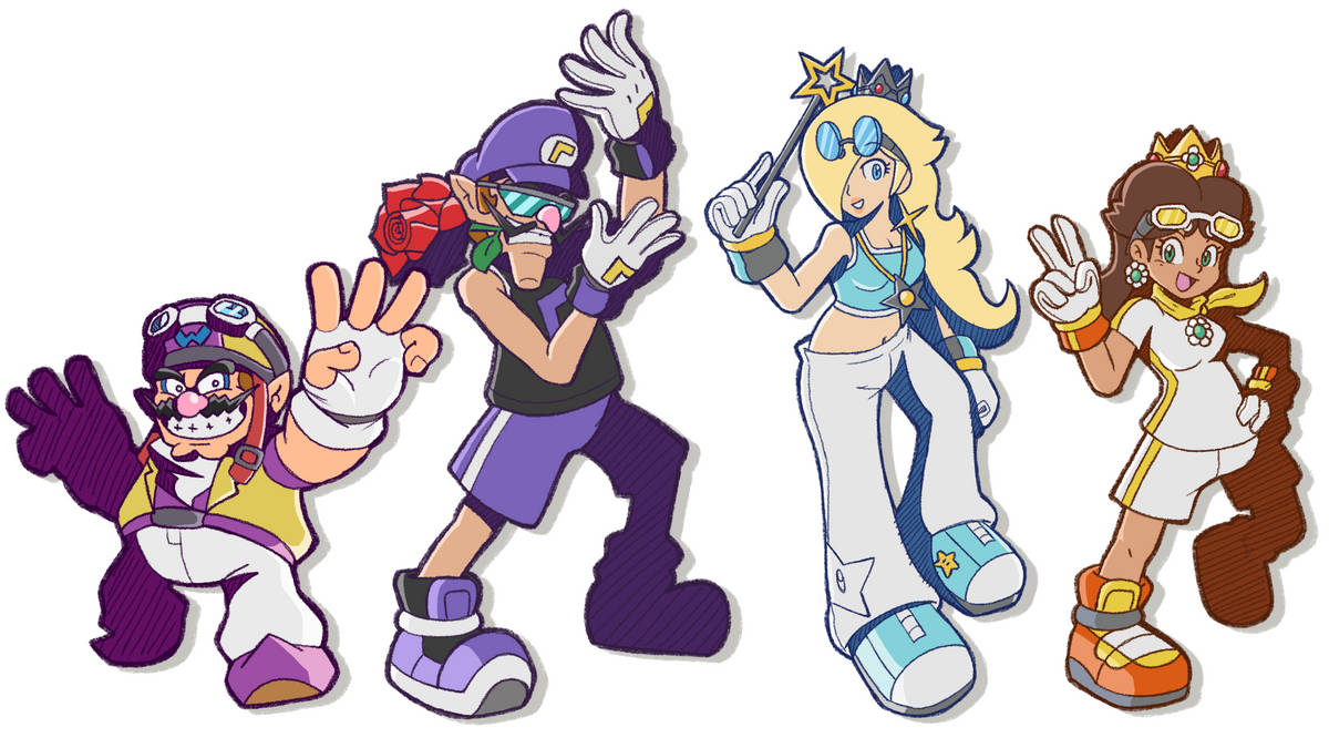 Super Mario Riders - 2nd Set by doughnutpastry on DeviantArt