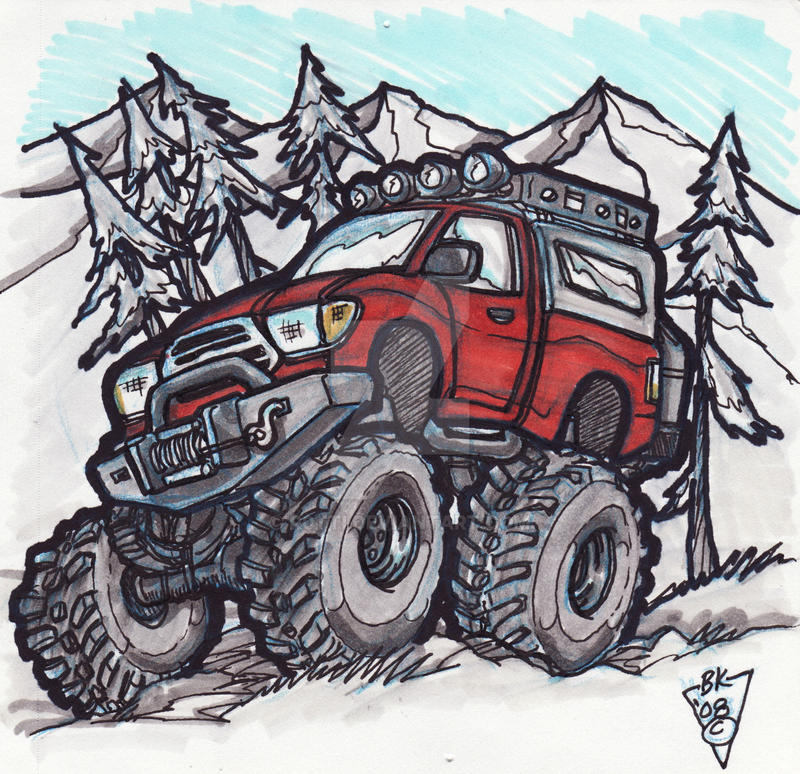 Toyota 4x4 by R0tti on DeviantArt