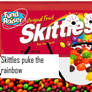 Skittles, Puke the rainbow