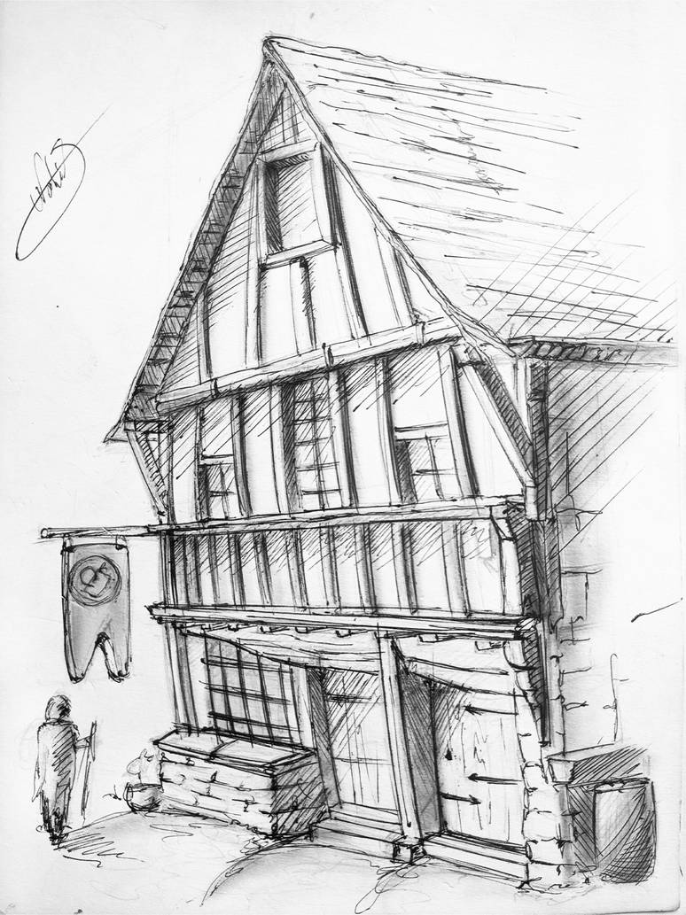 Inn daily sketch by Nahidchy on DeviantArt
