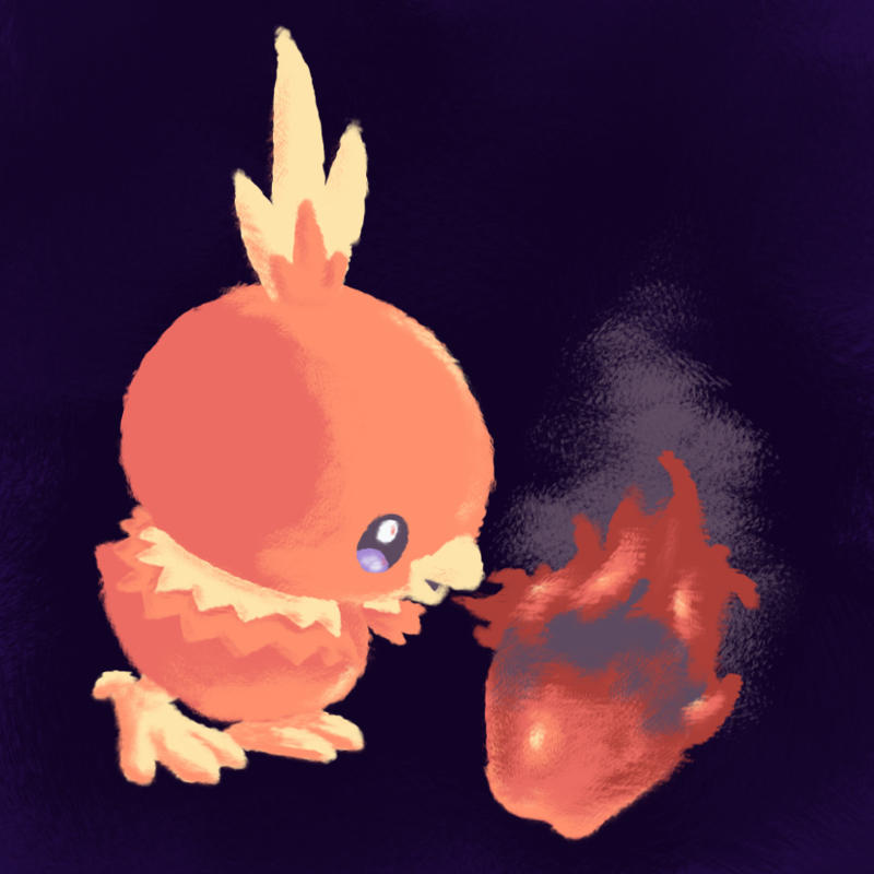 Torchic Rumble Torchic by TalunArt on DeviantArt