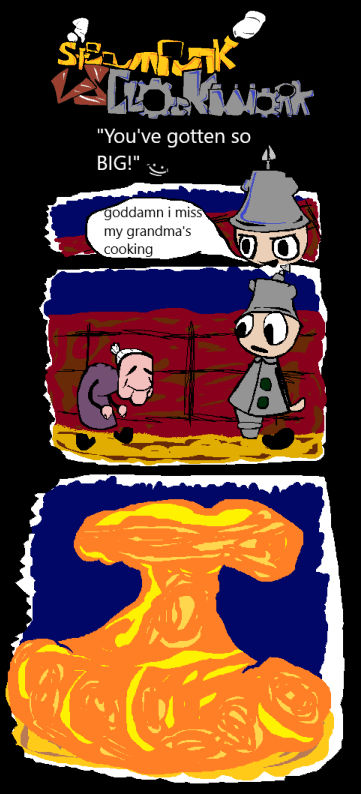 Steampunk Vs Clockwork 2 by carcrashsurvival202 on DeviantArt