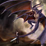 Bahamut and Squall