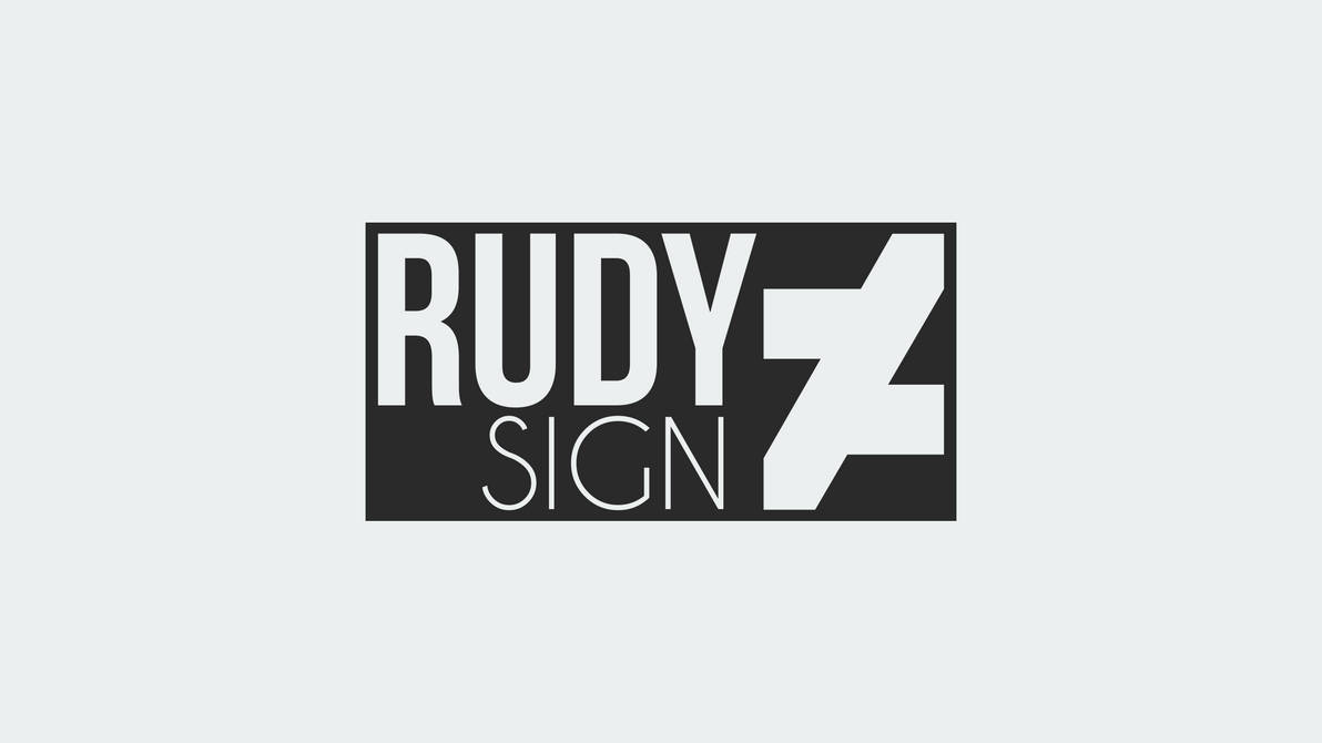 Hello Rudy Sign Rudy-Sign - Student, General Artist | DeviantArt