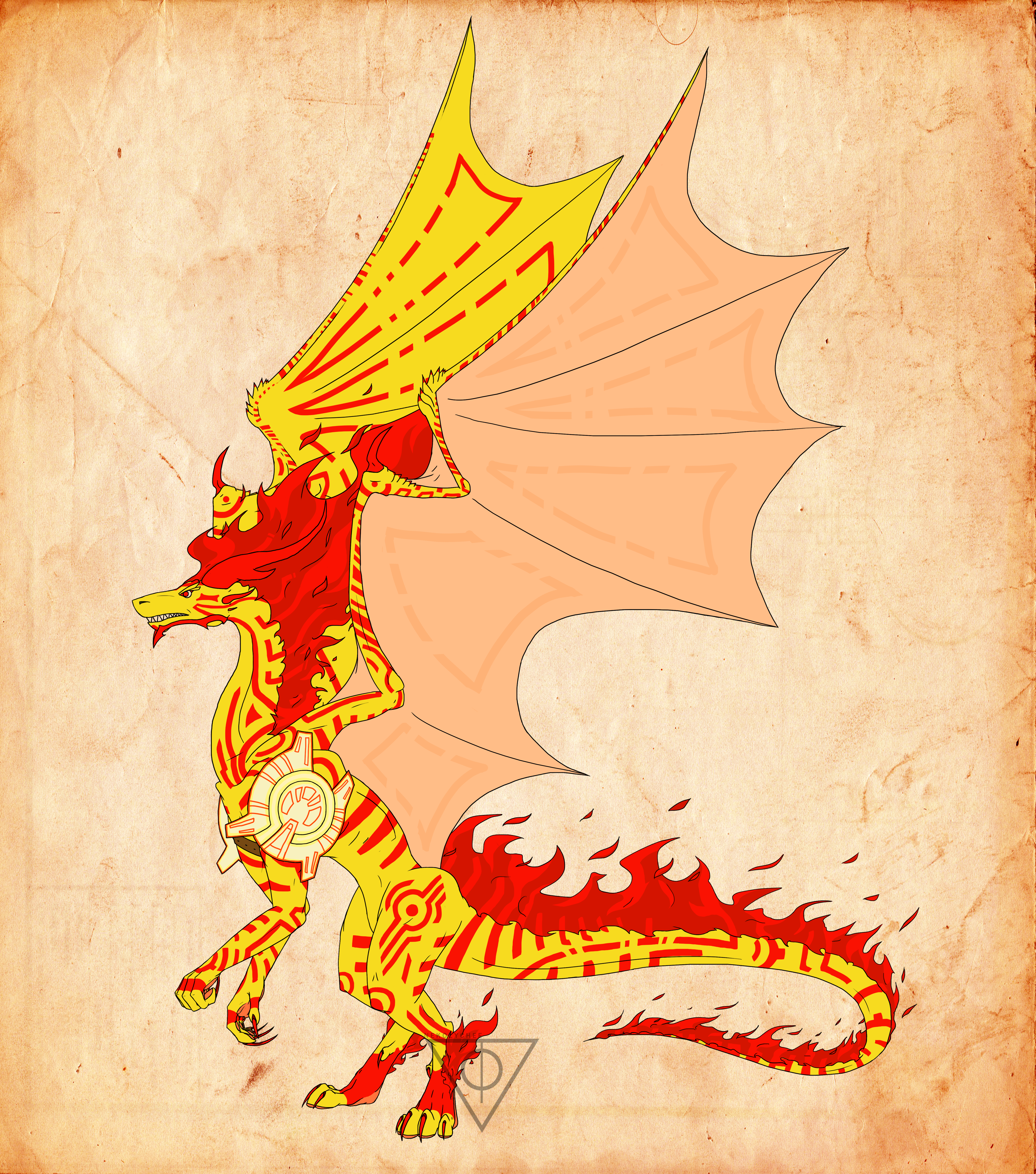 Gelberus Dragon