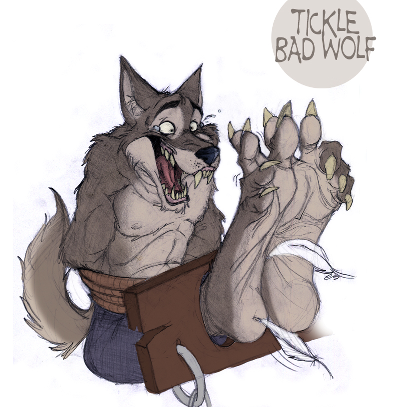 TICKLING BIG BAD WOLF