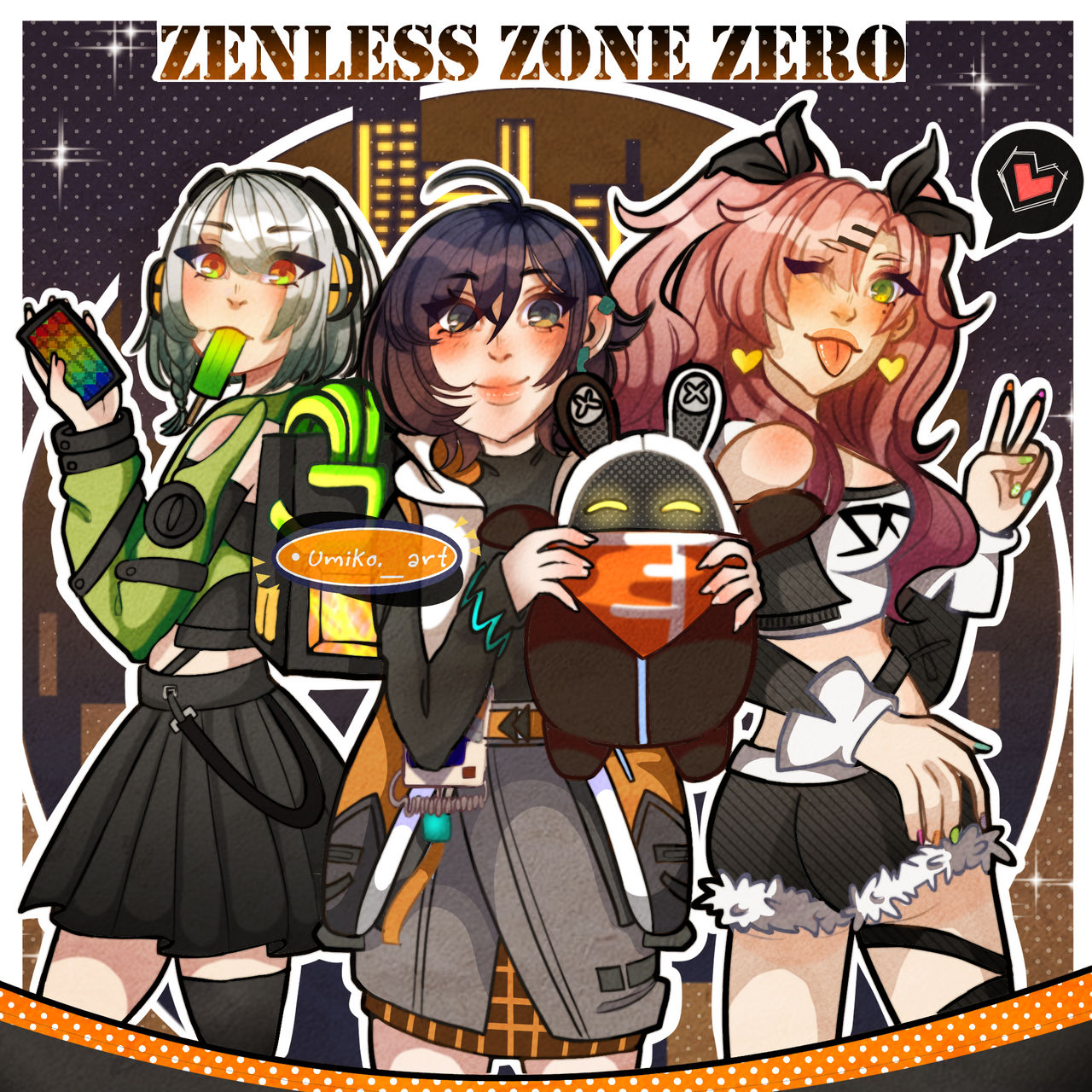 Zenless Zone Zero Original Character by Mistywatercloudyhill on DeviantArt