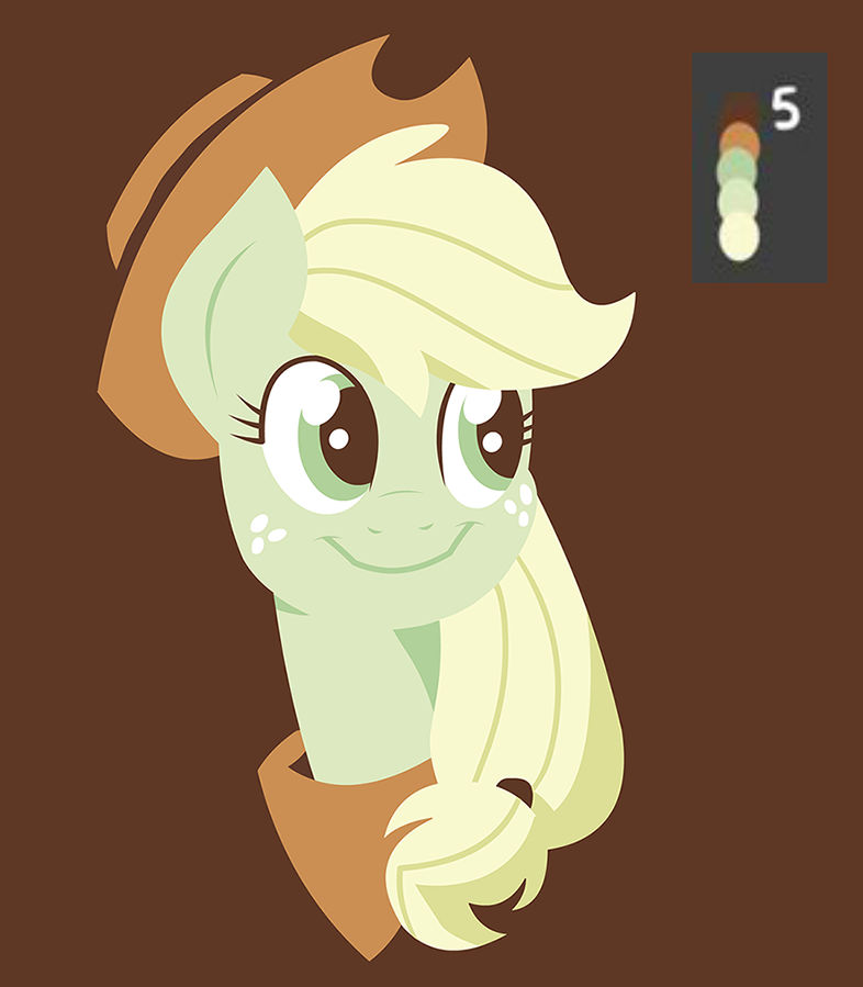 Applejack Color Palette by DragonCookies on DeviantArt