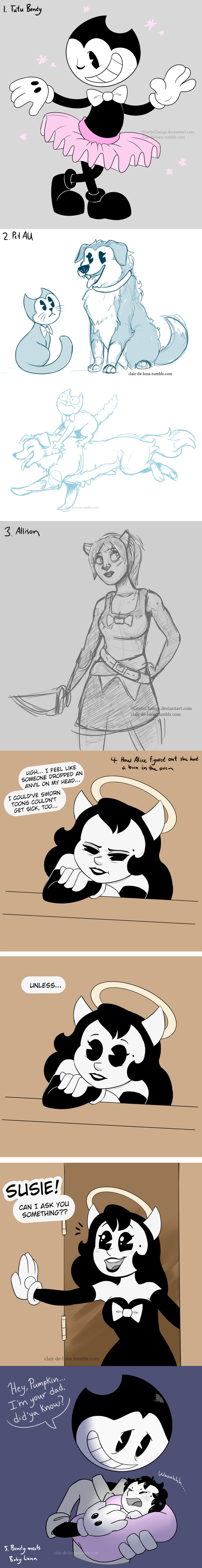 Batim Ink Ouddle BATIM Doodle Dump #5 by DragonCookies on DeviantArt