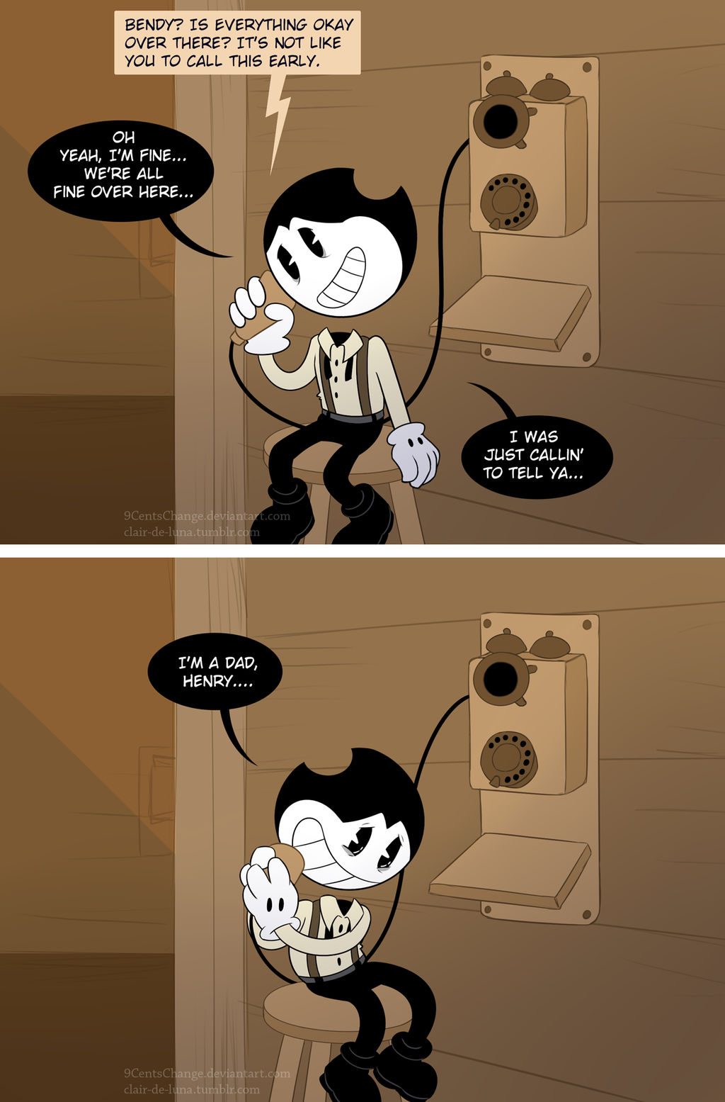 Those old songs (Bendy and the Ink Machine) by Leslongxia on DeviantArt