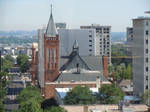 Red brick church by uematsu77
