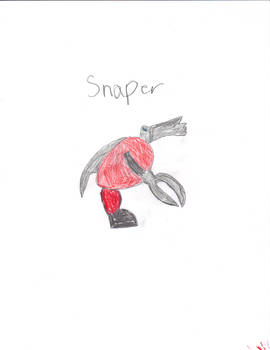 Fakemon Snaper Drawing