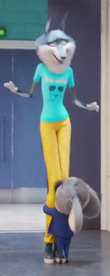 Buster hugging Porsha by HeroMan655 on DeviantArt