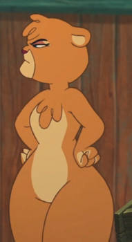 Kairel with her hands on her hips