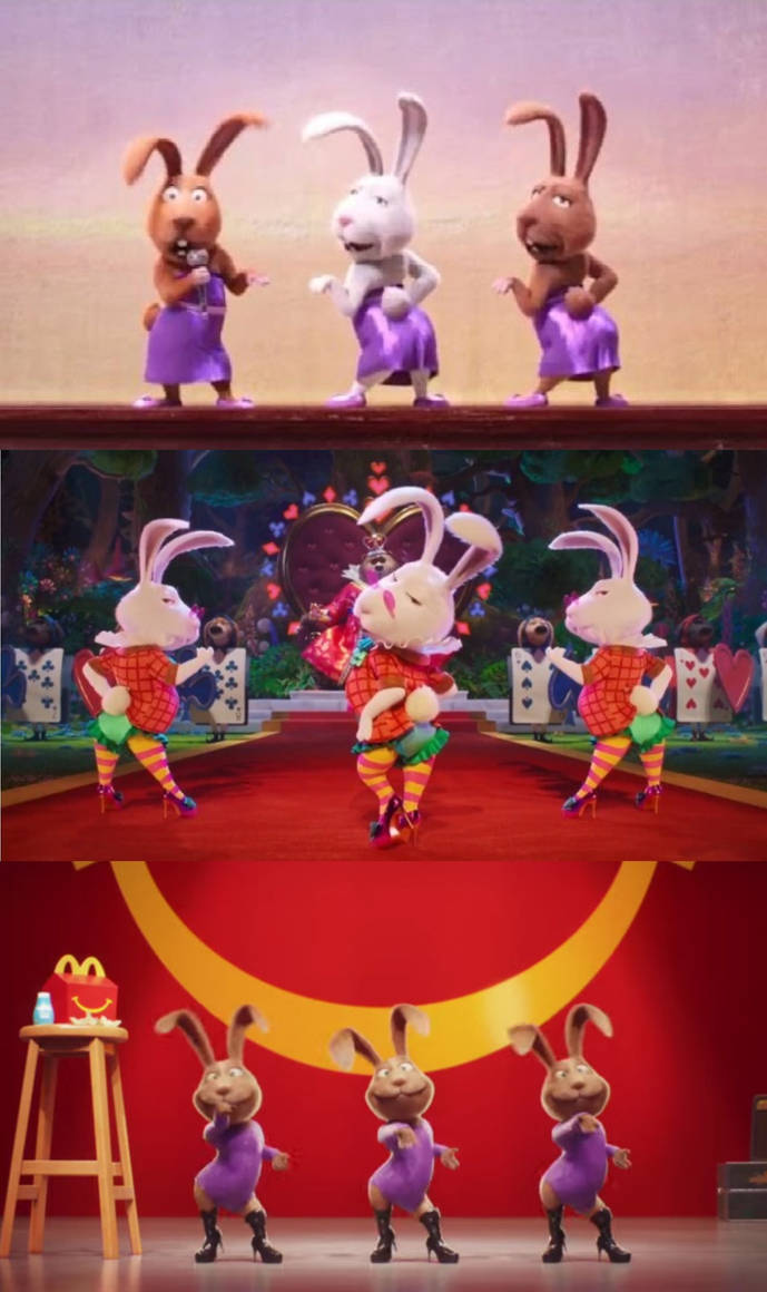 Sing rabbits by HeroMan655 on DeviantArt