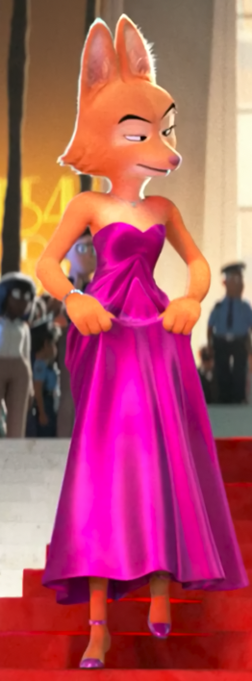 diane foxington pink dress ArtStation - Diane Foxington in Pink Dress - The Bad Guys 3D print model