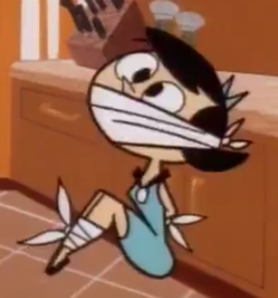 Betty Rubble Tied up and gagged by HeroMan655 on DeviantArt