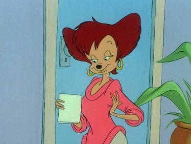 Peg Pete holding a note
