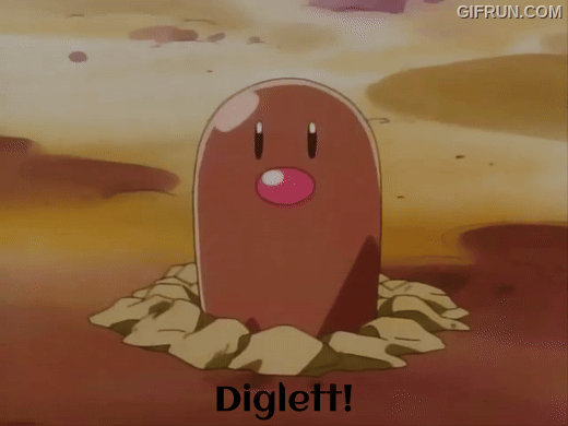 Diglett GIF 2 by HeroMan655 on DeviantArt