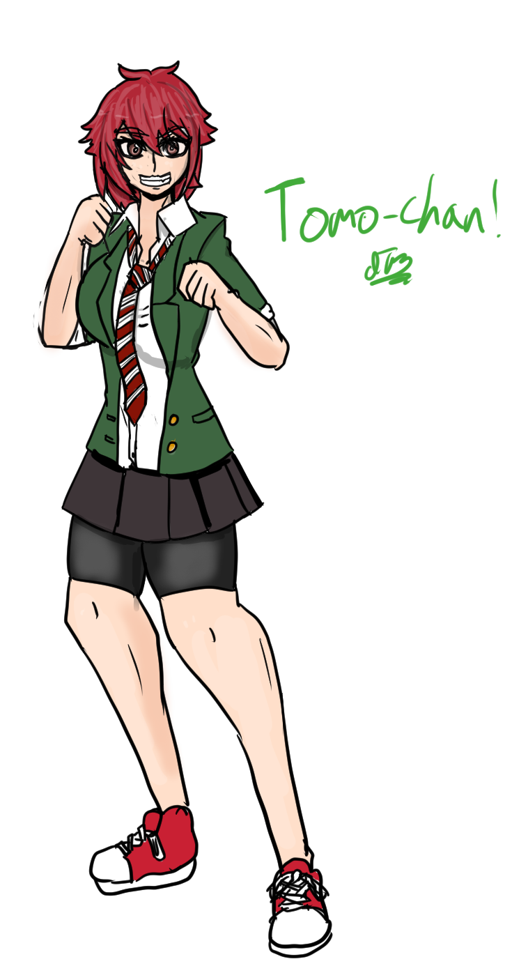 Fanart: Tomo-Chan by distractthemonster on DeviantArt