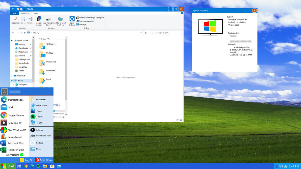 Windows XP Modern Version by tyson67roberts on DeviantArt