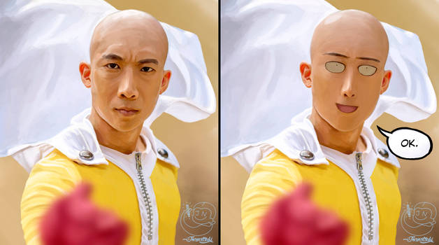 Alfred Hsing as Saitama portrait