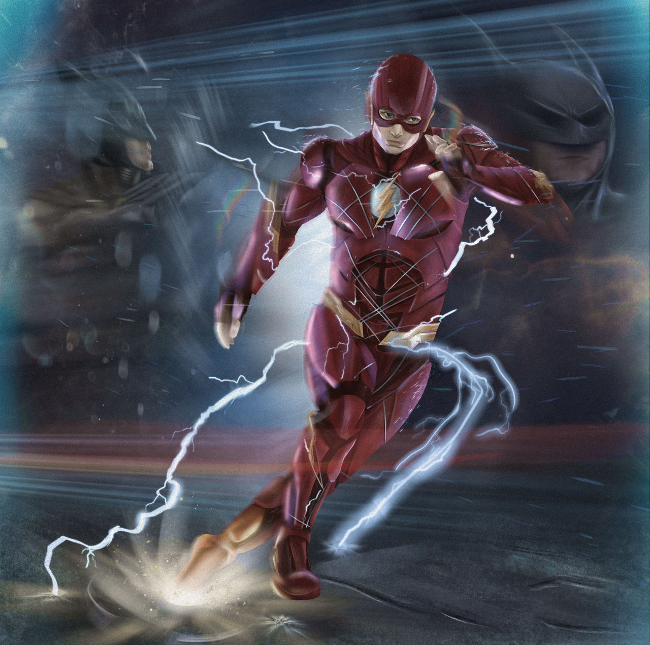 Flash in Speed Force by WolverSKA on DeviantArt