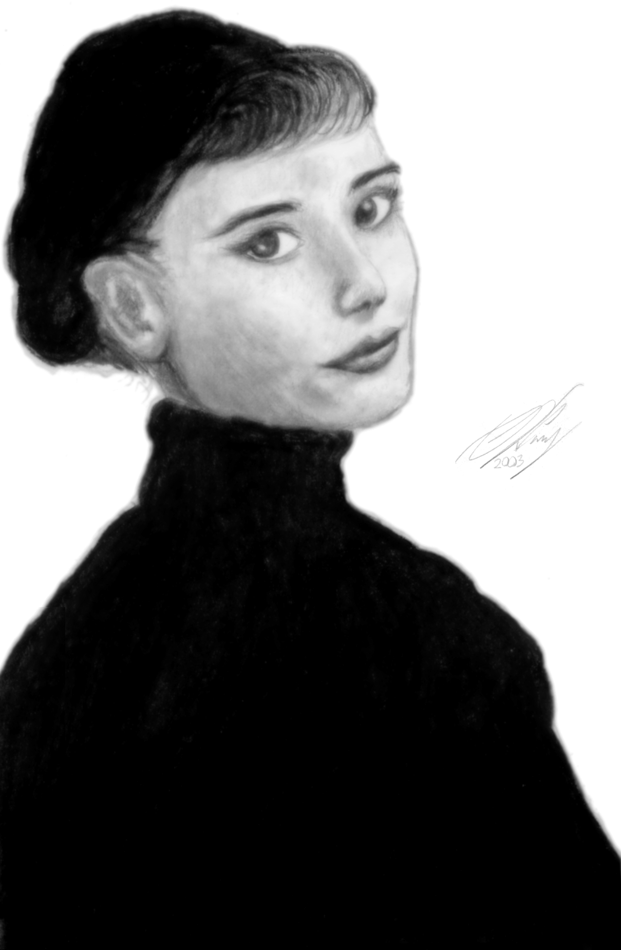 Audrey Hepburn Protrait 1