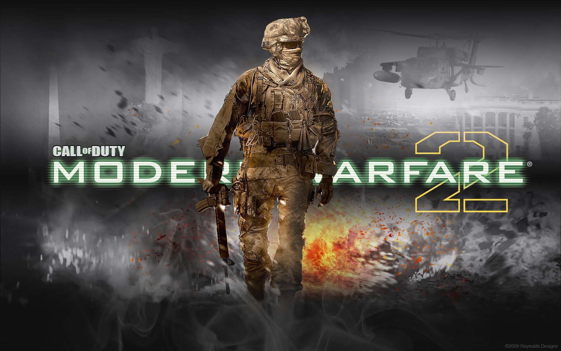 Modern Warfare 2 Wallpaper by creynolds25 on DeviantArt Modern Warfare 2 Wallpaper by creynolds25 on DeviantArt