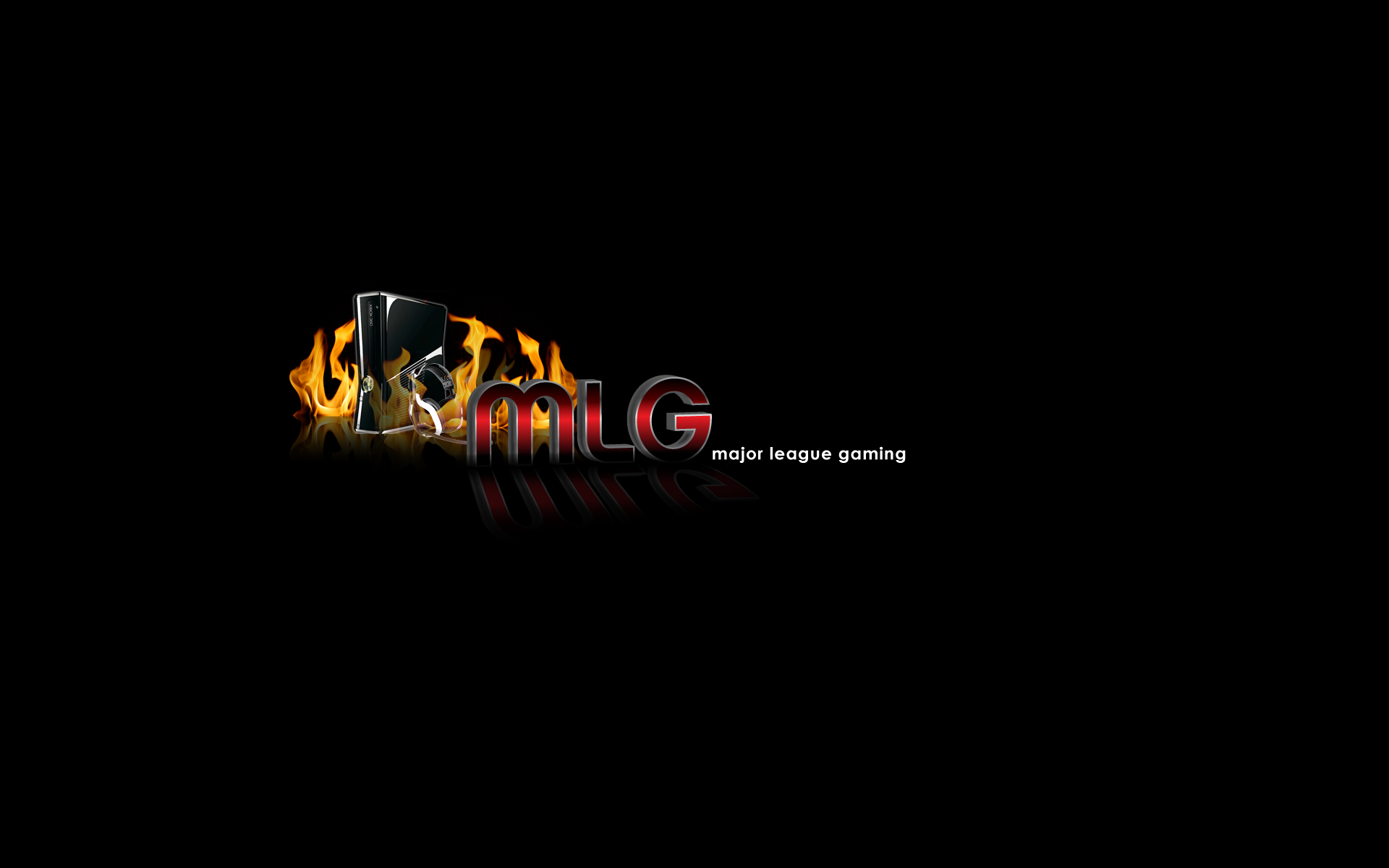 MLG Flames Wallpaper