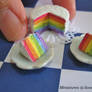 Miniature Rainbow Cake