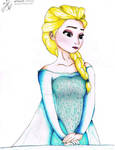 Elsa Frozen by Sirenascivia03