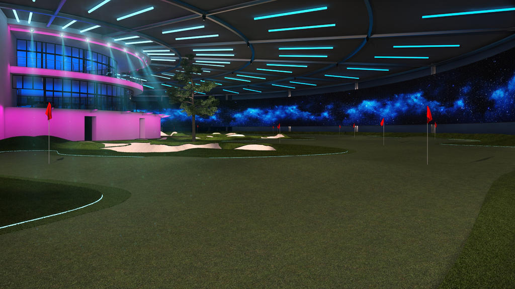 Golf interior 3D